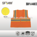 cheap life security guard vest with many pockets ,100% polyester mesh conform to ANSI /ISEA 107-2010